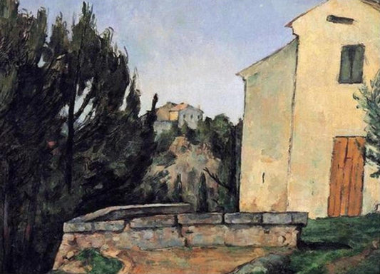 The Abandoned House by Paul Cezanne - Van-Go Paint-By-Number Kit