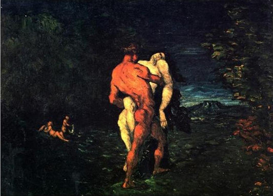 The Abduction by Paul Cezanne - Van-Go Paint-By-Number Kit