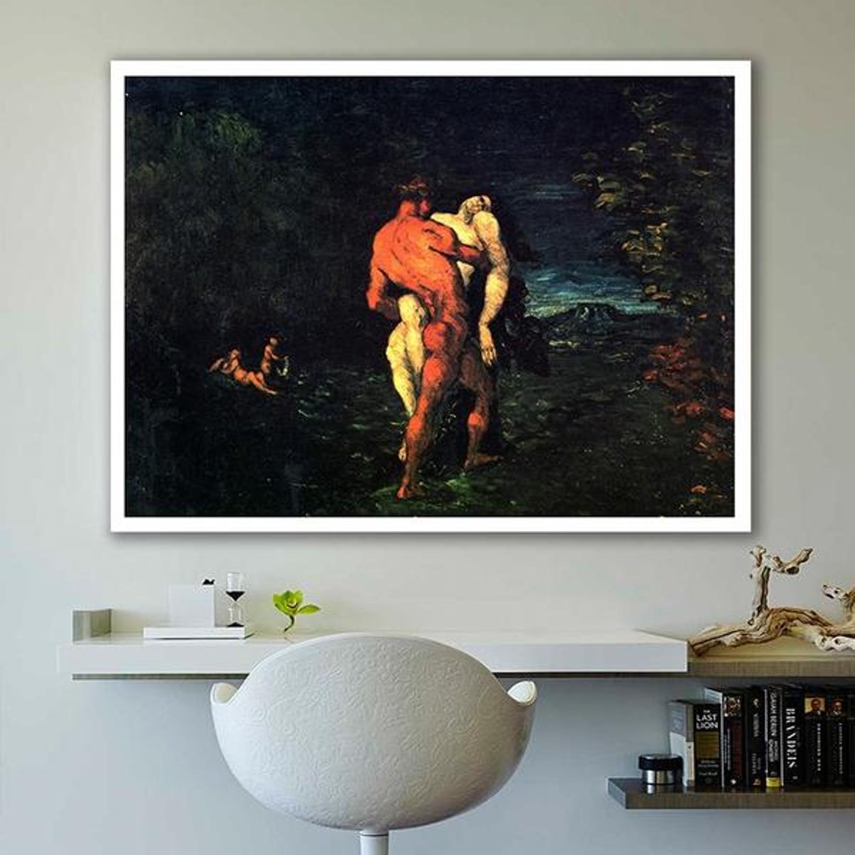The Abduction by Paul Cezanne - Van-Go Paint-By-Number Kit