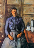 Woman by the Coffee Pot by Paul Cezanne - Van-Go Paint-By-Number Kit